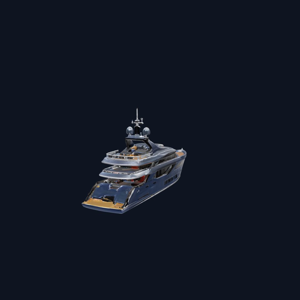 Sleek Yacht model pack